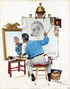 Norman-Rockwell-Triple-Self-Portrait-1960.jpg