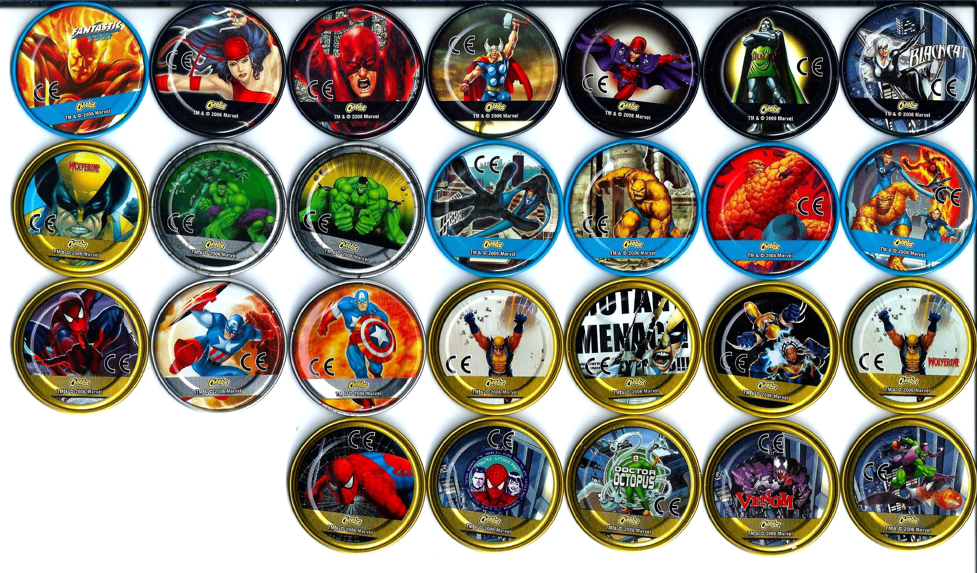 MARVEL HEROES [ CHEETOS (2006) - (ΤΡΟΦΙΜΑ) ] - ΛΟΙΠΑ - GreekComics