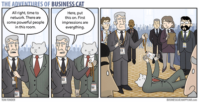 business cat.gif